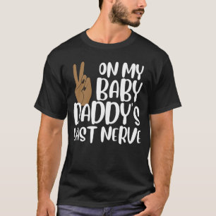Das letzte Nerve Groovy Peace Happy von meinem Bab T-Shirt