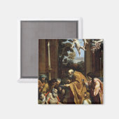 Das letzte Opfer von St. Jerome, 1614 Magnet (Vorderseite/Rückseite)