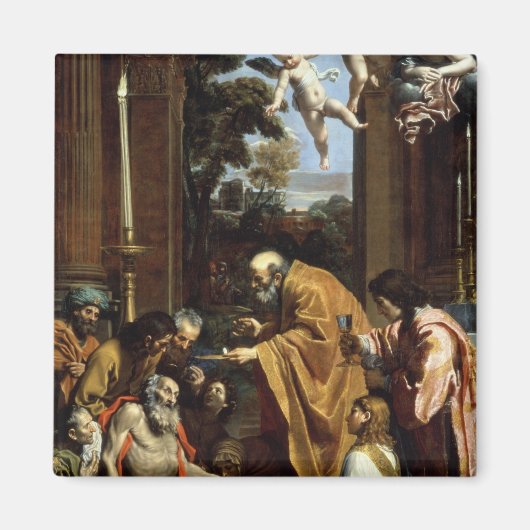 Das letzte Opfer von St. Jerome, 1614 Magnet (Vorne)