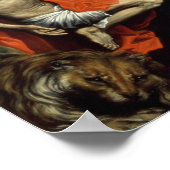 Das letzte Opfer von St. Jerome, 1614 Poster (Ecke)