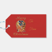 Das letzte Paket Geschenkanhänger (Rückseite Horizontal)