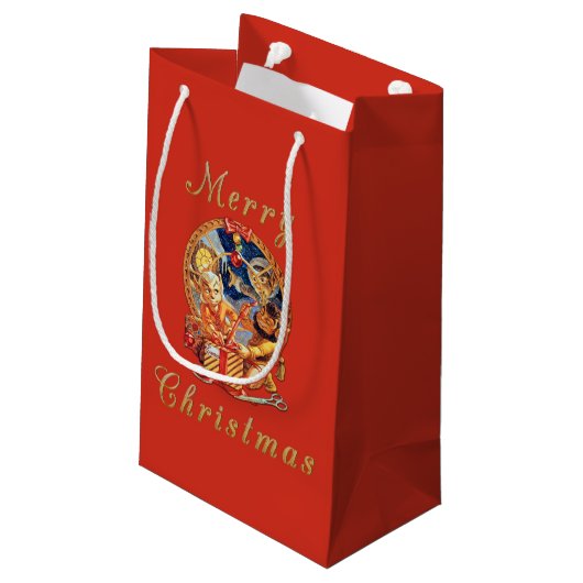 Das letzte Paket Kleine Geschenktüte (Rückseite Schrägansicht)