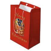 Das letzte Paket Mittlere Geschenktüte (Rückseite Schrägansicht)