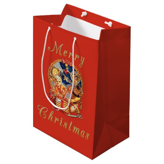 Das letzte Paket Mittlere Geschenktüte (Vorderseite Schrägansicht)
