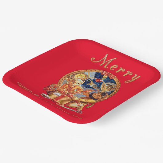 Das letzte Paket Pappteller (Gewinkelt)