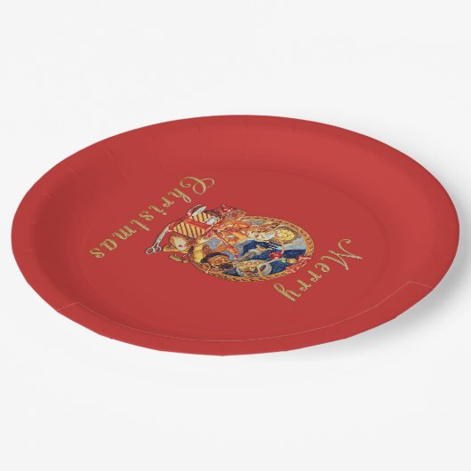 Das letzte Paket Pappteller (Schrägansicht)