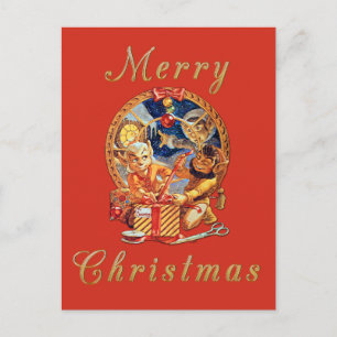 Das letzte Paket Postkarte