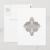 Das letzte Raster Postkarte (Vorne/Hinten)