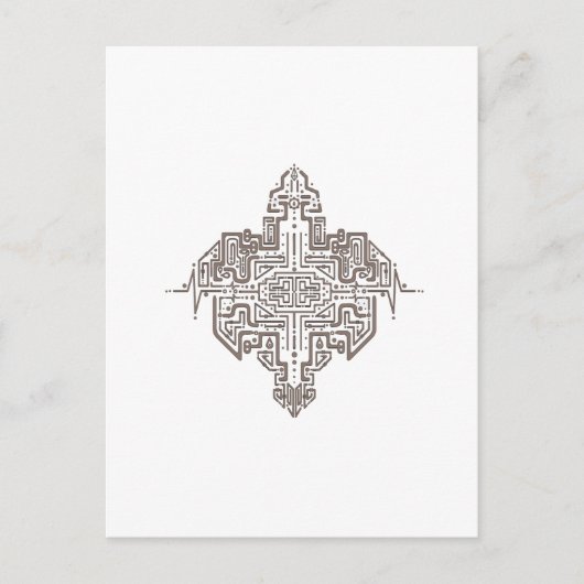 Das letzte Raster Postkarte (Vorderseite)