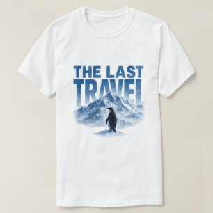Das letzte Reiseabenteuer Pinguin Schneebedeckter  T-Shirt
