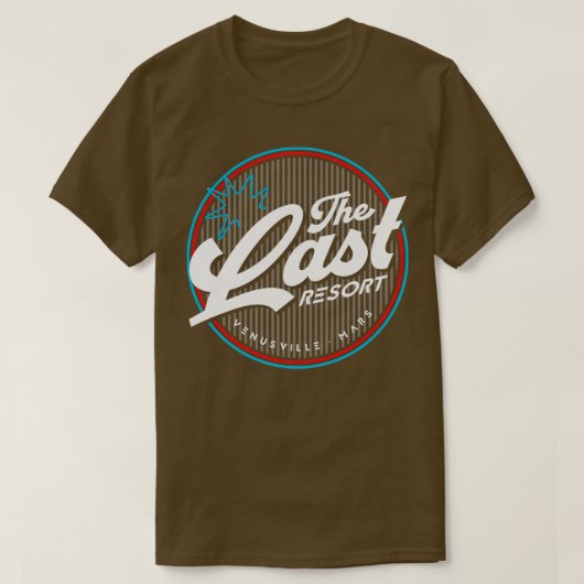 Das letzte Resort T-Shirt (Design vorne)