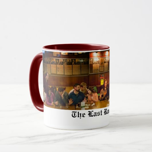 Das Letzte rund Tasse (Vorderseite Links)