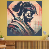 Das letzte Schweigen der Samurai Leinwanddruck (Insitu (Wohnzimmer))