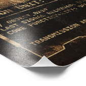 Das letzte Signal - Techno-Dystopian Streetwear Fotodruck (Ecke)