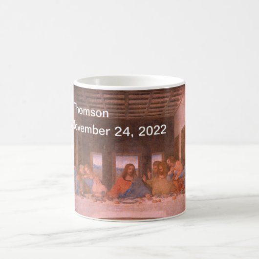 Das letzte Spenden der Abendordnung Kaffeetasse (Mittel)