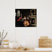 Das letzte Stück der Lady von William Hogarth Poster (Küche)