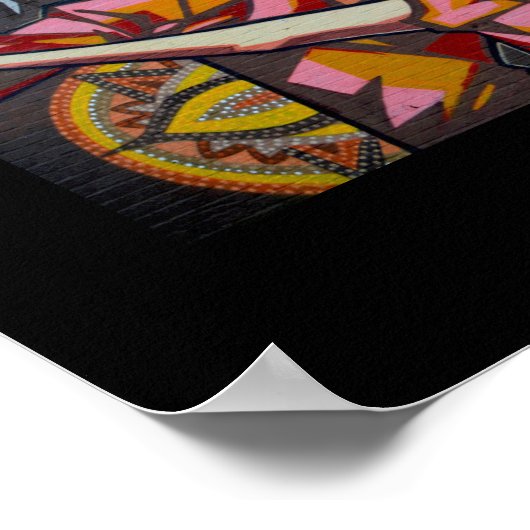 Das letzte Tanzposter Poster (Ecke)