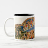 Das letzte Urteil 2 Zweifarbige Tasse (Links)