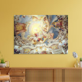 Das letzte Urteil, Deckenmalerei Leinwanddruck (Insitu (Wohnzimmer))