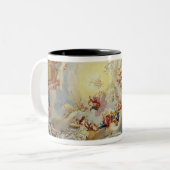 Das letzte Urteil, Deckenmalerei Zweifarbige Tasse (Vorderseite Links)