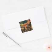 Das Letzte Urteil, Details des Eingangs Quadratischer Aufkleber (Umschlag)