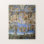 Das letzte Urteil Fresco von Michelangelo Puzzle (Vertikal)