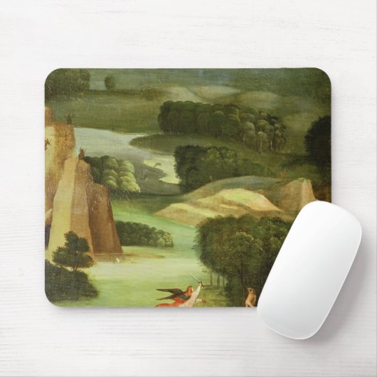 Das letzte Urteil: Innenraum des links Flügels Mousepad (Mit Mouse)