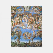 Das letzte Urteil, Michelangelo, 1536-1541 Fleecedecke (Vorderseite)