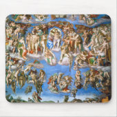 Das letzte Urteil, Michelangelo, 1536-1541 Mousepad (Vorne)