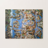 Das letzte Urteil, Michelangelo, 1536-1541 Puzzle (Horizontal)