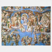 Das letzte Urteil, Michelangelo Fleecedecke (Vorderseite (Horizontal))