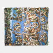 Das letzte Urteil, Michelangelo Fleecedecke (Vorderseite (Horizontal))