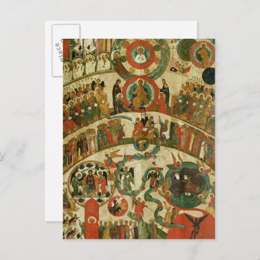 Das letzte Urteil Postkarte (Vorne/Hinten)