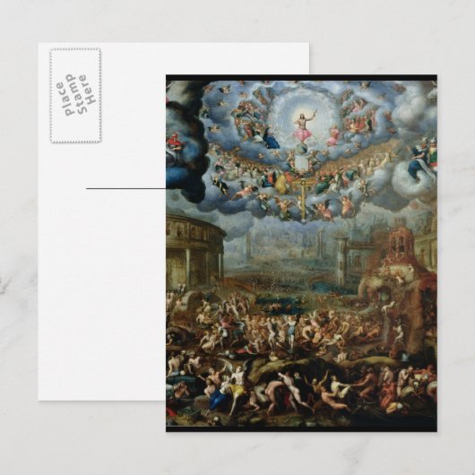 Das letzte Urteil Postkarte (Vorne/Hinten)