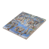 Das letzte Urteil, Sixtinische Kapelle - Keramik F Fliese (Seite)