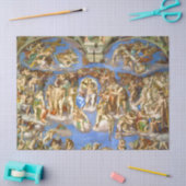 Das letzte Urteil, Sixtinische Kapelle von Michela Seidenpapier (Basteln)