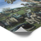 Das letzte Urteil von Michelangelo - Poster (Ecke)