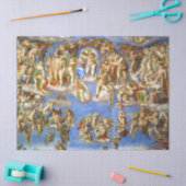 Das letzte Urteil von Michelangelo Seidenpapier (Basteln)