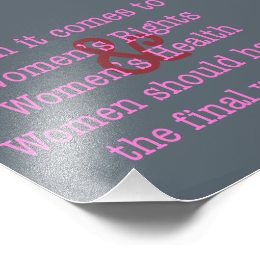 Das letzte Wort (2017) Fotodruck (Ecke)