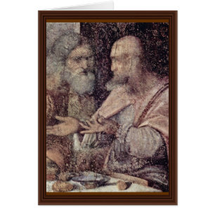 Das letztes Abendessen-Detail durch Leonardo da