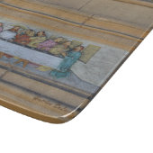 Das letztes Abendessen-Schneidebrett Schneidebrett (Ecke)