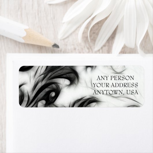 Das leuchtende Etikett für die farbige Umkehradres (Insitu)