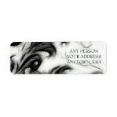 Das leuchtende Etikett für die farbige Umkehradres (Vorne)