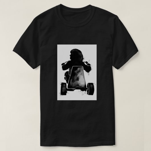 Das leuchtende Tintenklebeplakat T-Shirt (Design vorne)