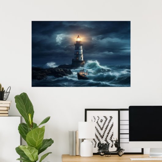 Das Leuchtfeuer der Hoffnung Poster (Heimbüro)