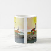 Das Leuchtturm am Rocks Tee oder Kaffeetasse (Mittel)