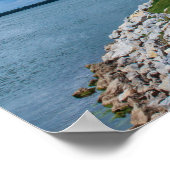 Das Leuchtturm am See Hefner, Oklahoma City Poster (Ecke)