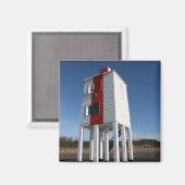 Das Leuchtturm, Burnham on Sea, Somerset, Vereinig Magnet (Vorderseite/Rückseite)