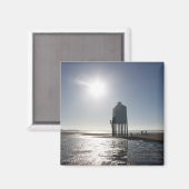 Das Leuchtturm, Burnham on Sea, Somerset, Vereinig Magnet (Vorderseite/Rückseite)