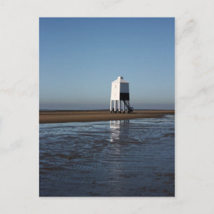 Das Leuchtturm, Burnham on Sea, Somerset, Vereinig Postkarte